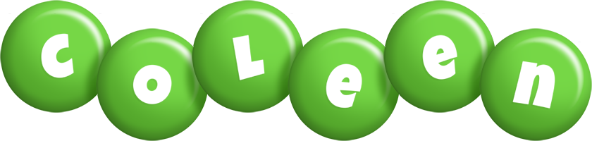 Coleen candy-green logo