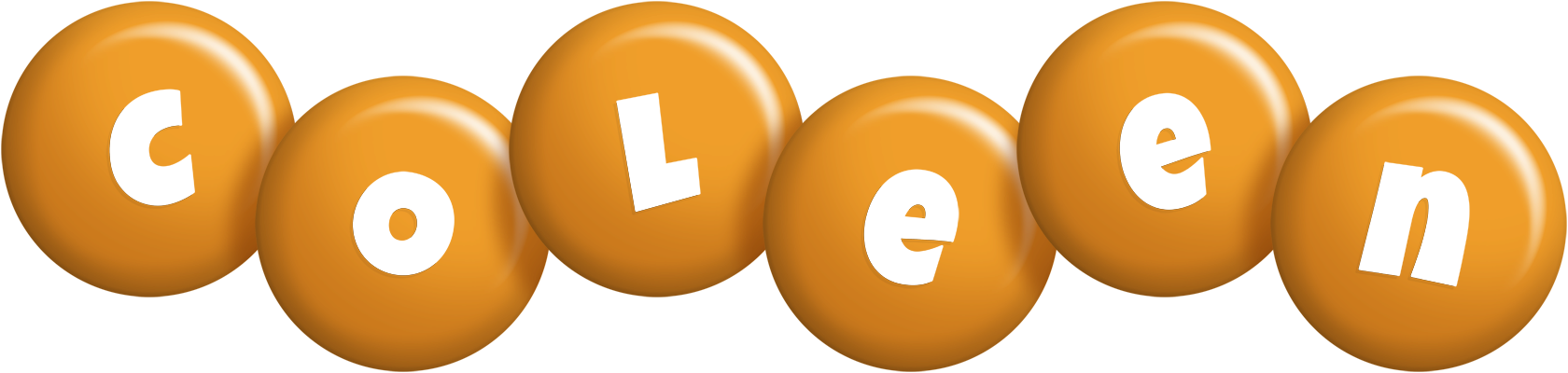 Coleen candy-orange logo