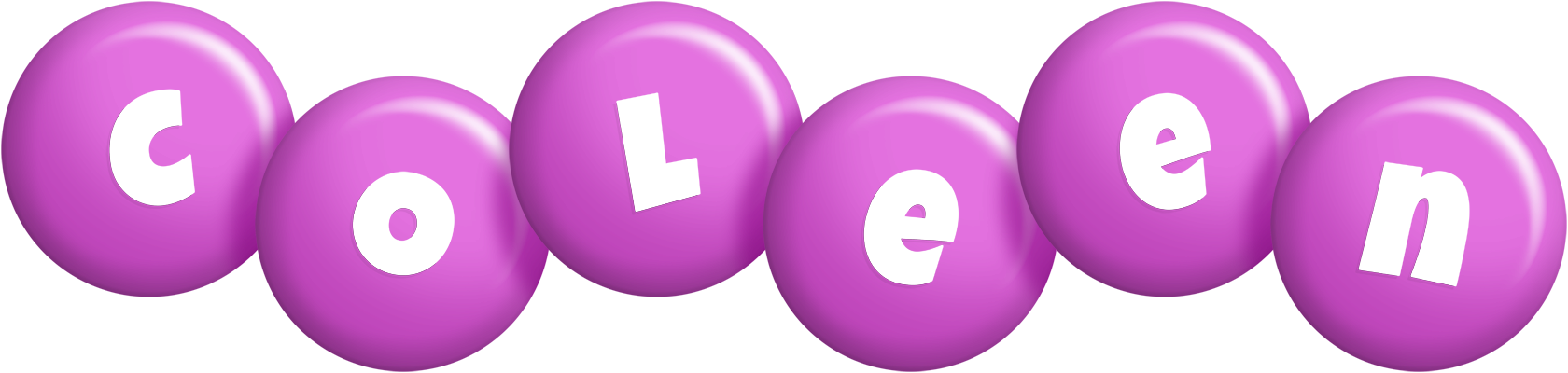 Coleen candy-purple logo