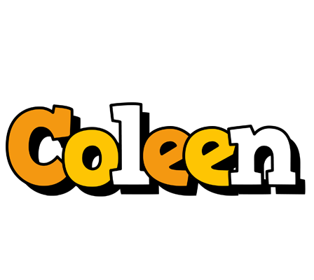 Coleen cartoon logo