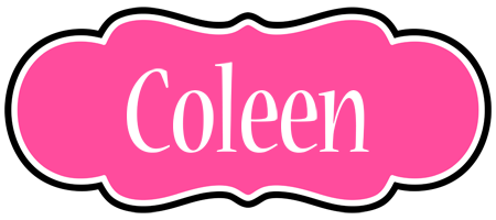 Coleen invitation logo