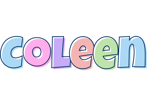 Coleen pastel logo
