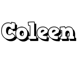 Coleen snowing logo