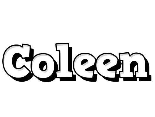 Coleen snowing logo
