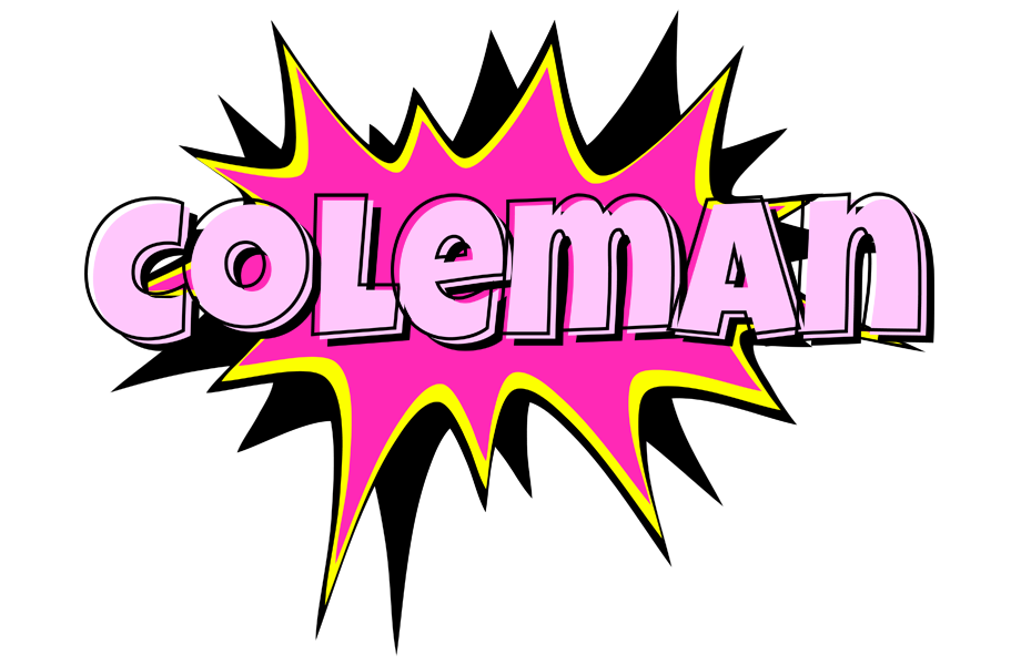 Coleman badabing logo