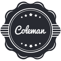 Coleman badge logo