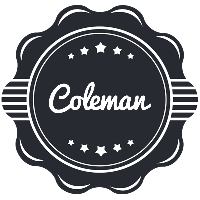 Coleman badge logo