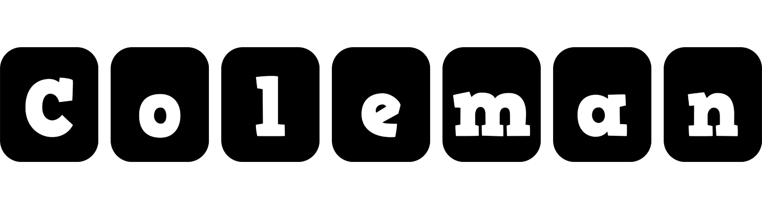 Coleman box logo