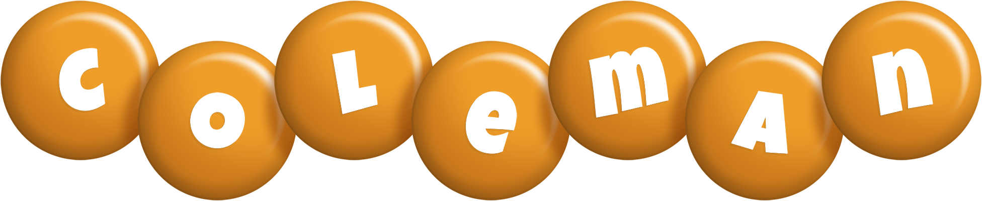 Coleman candy-orange logo