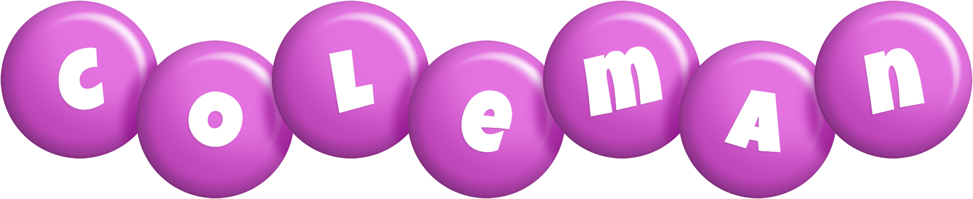 Coleman candy-purple logo