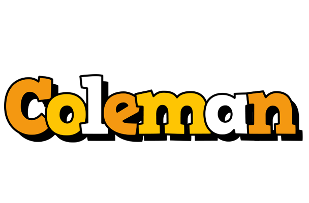 Coleman cartoon logo
