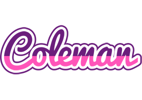 Coleman cheerful logo