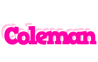 Coleman dancing logo