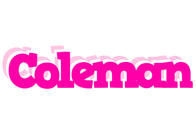 Coleman dancing logo