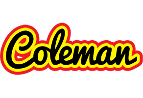 Coleman flaming logo