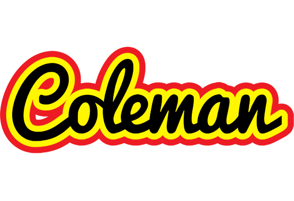Coleman flaming logo