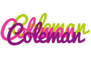 Coleman flowers logo