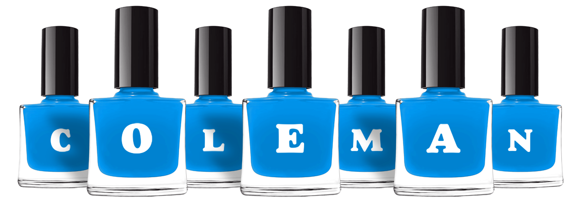 Coleman glossy logo