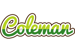Coleman golfing logo