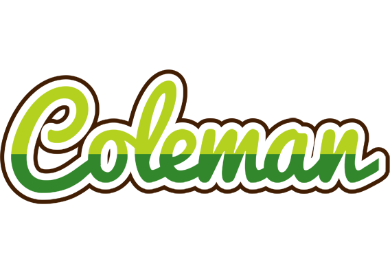 Coleman golfing logo