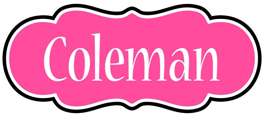 Coleman invitation logo