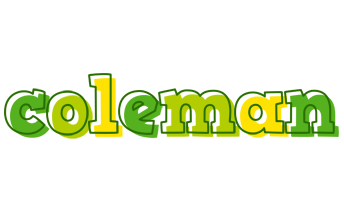 Coleman juice logo