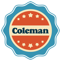 Coleman labels logo