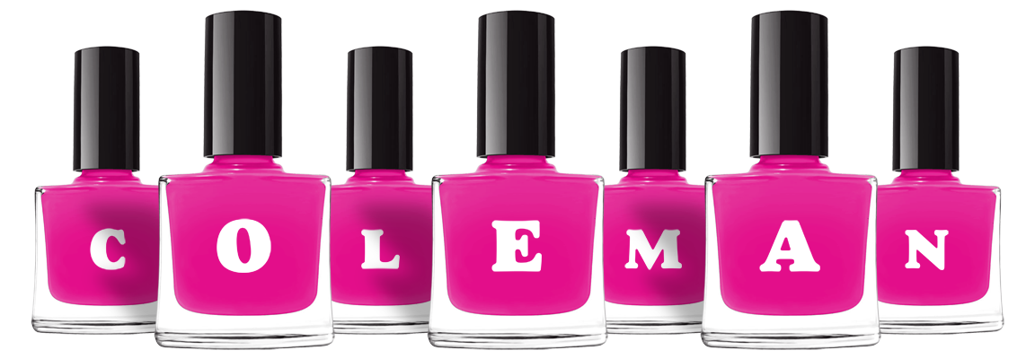 Coleman nails logo