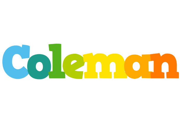 Coleman rainbows logo