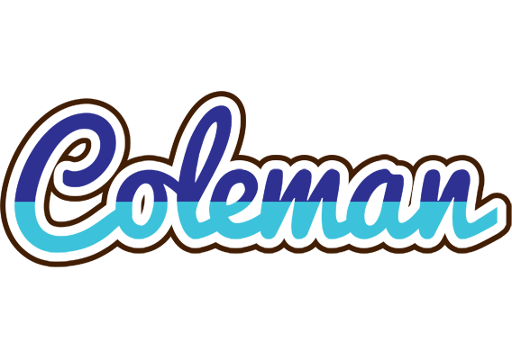 Coleman raining logo