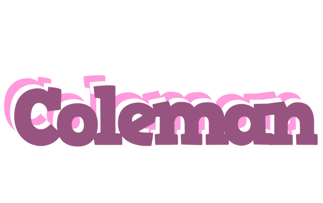 Coleman relaxing logo
