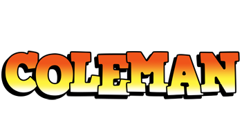 Coleman sunset logo