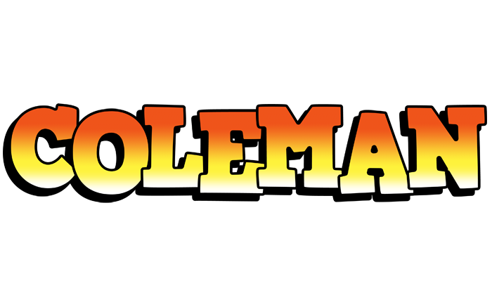Coleman sunset logo