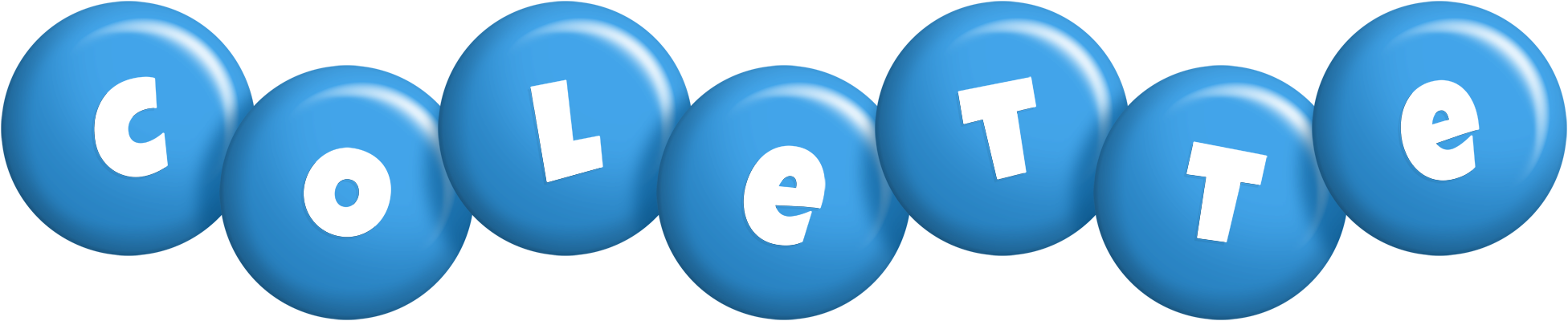 Colette candy-blue logo