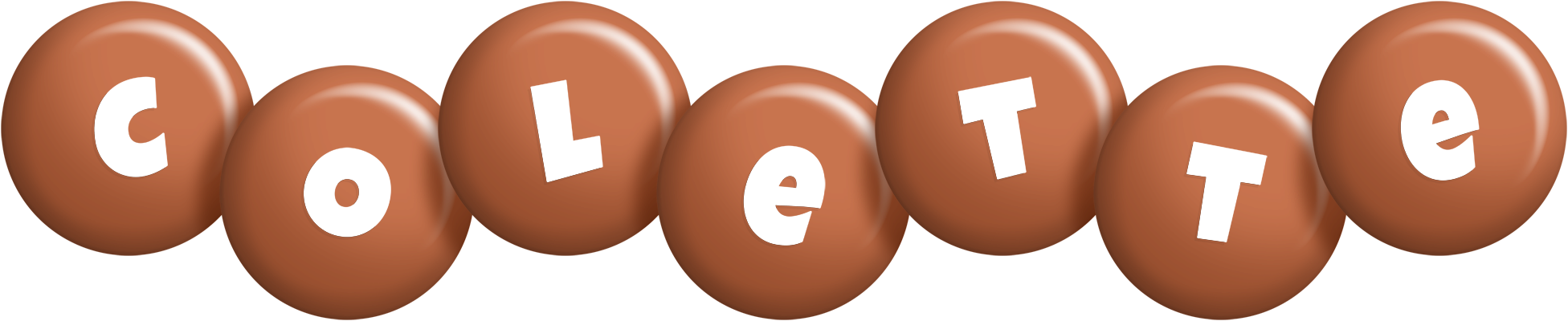 Colette candy-brown logo