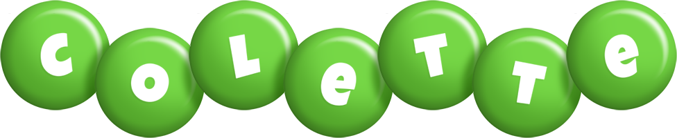 Colette candy-green logo