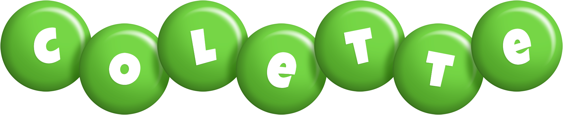 Colette candy-green logo