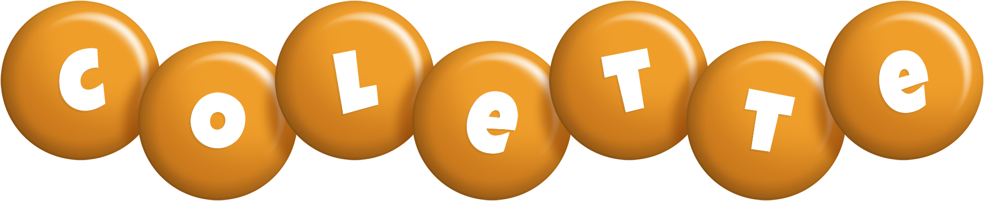 Colette candy-orange logo