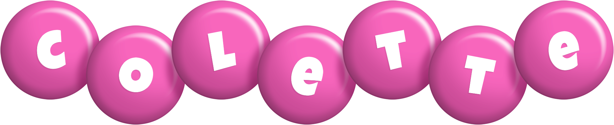 Colette candy-pink logo