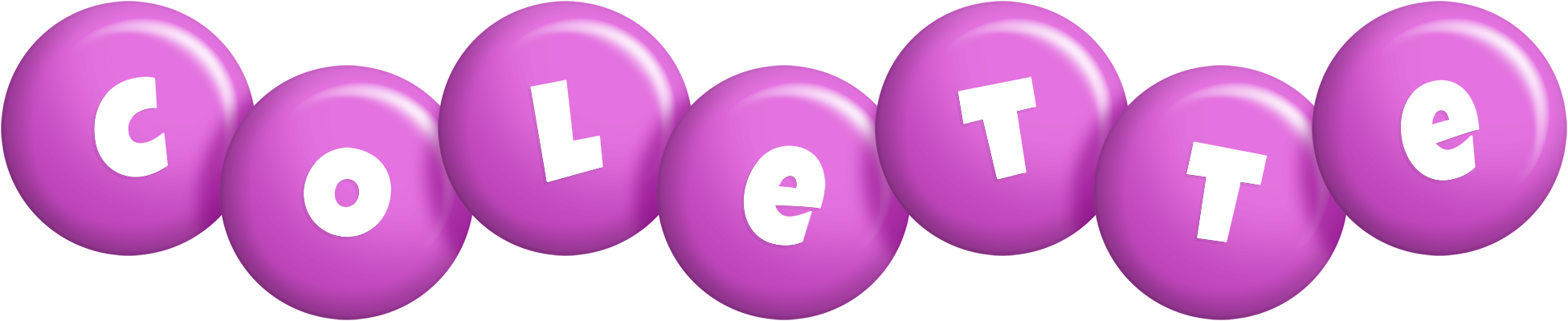 Colette candy-purple logo