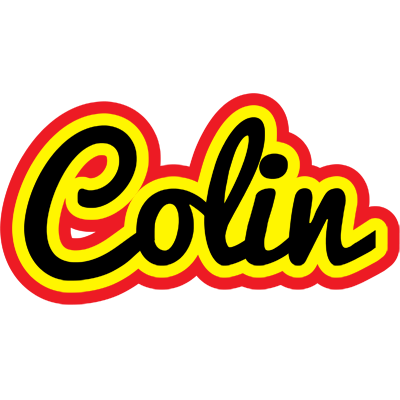 Colin flaming logo