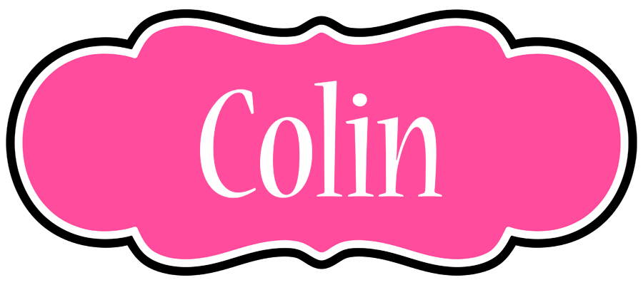 Colin invitation logo