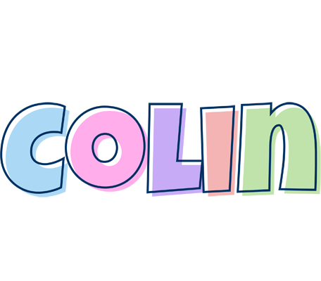 Colin pastel logo