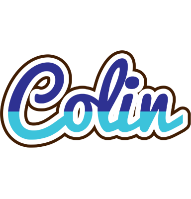 Colin raining logo