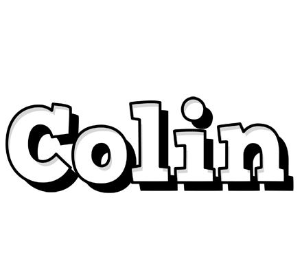 Colin snowing logo