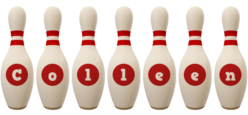 Colleen bowling-pin logo