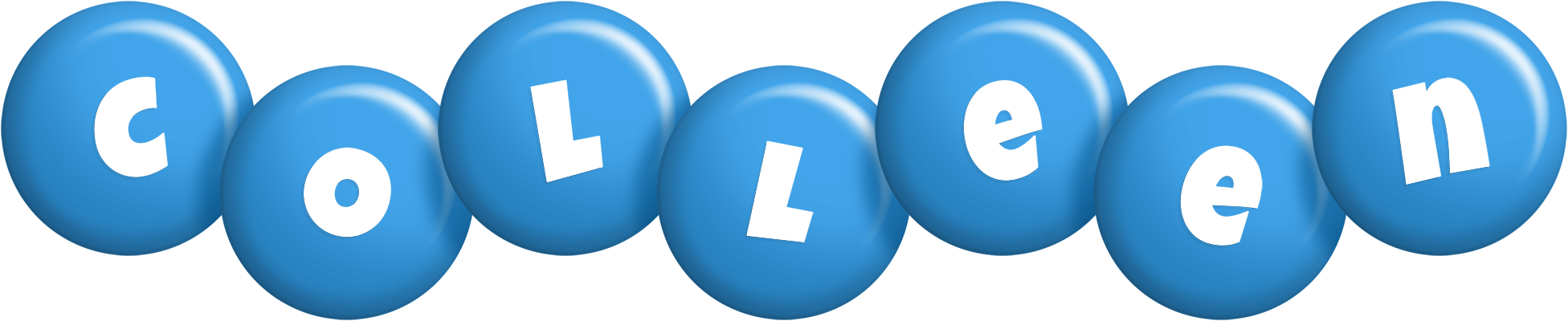 Colleen candy-blue logo