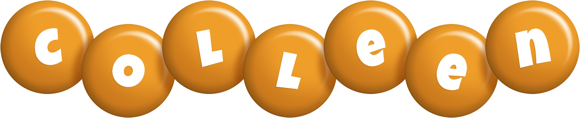 Colleen candy-orange logo
