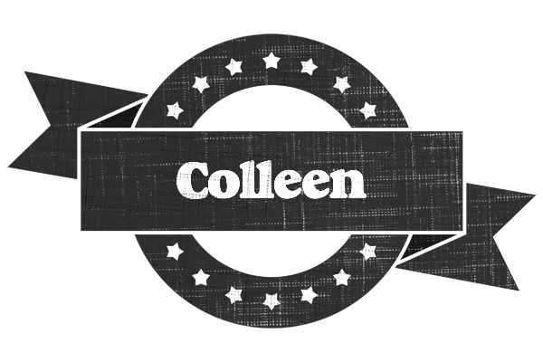 Colleen grunge logo