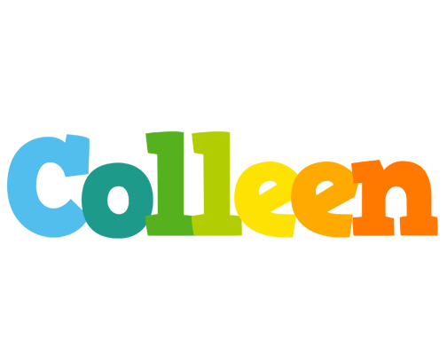 Colleen rainbows logo